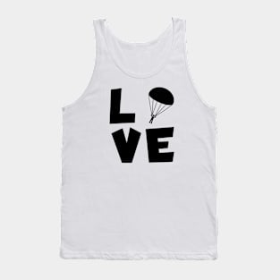 Skydiving love Tank Top